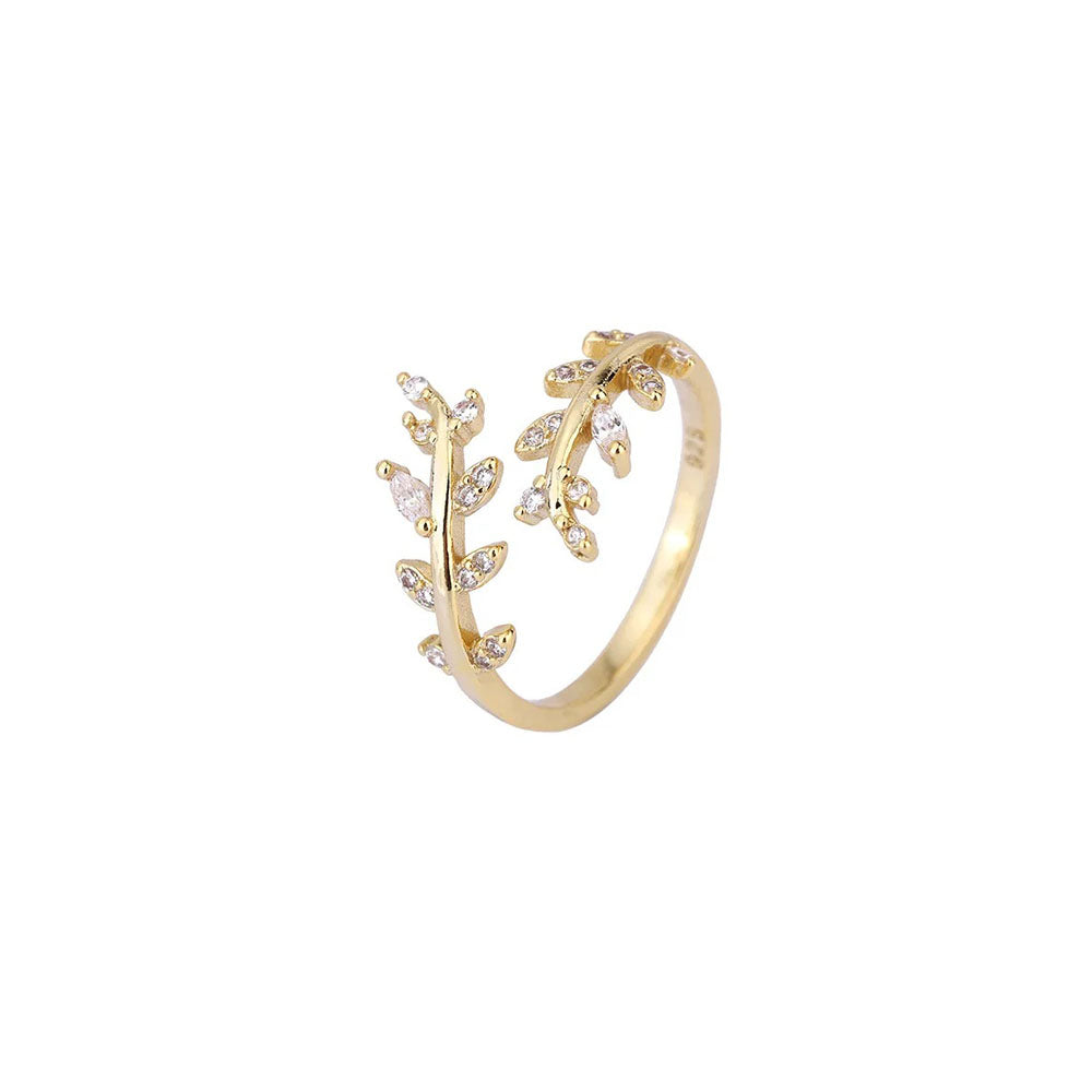 Elegant Sterling Silver Wrap Ring