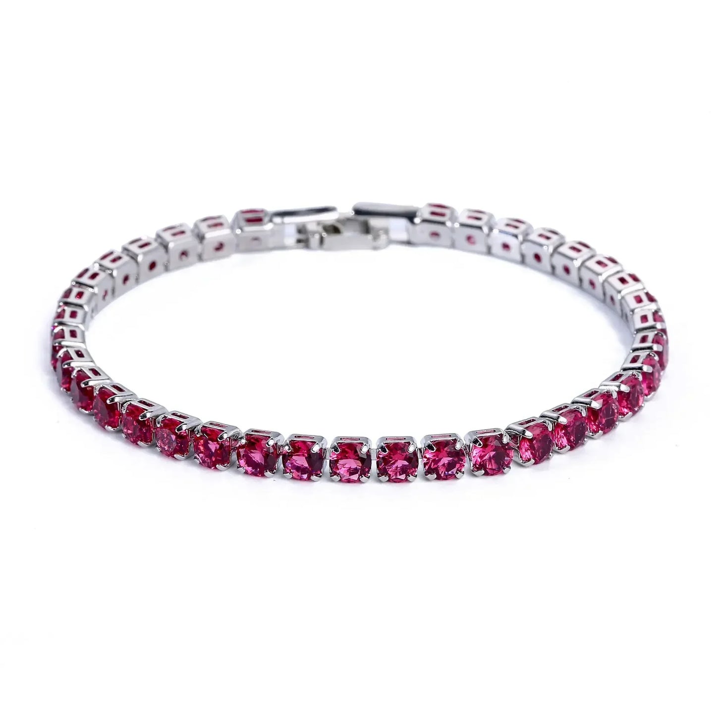 Classic Silver Gold Tennis Bracelets