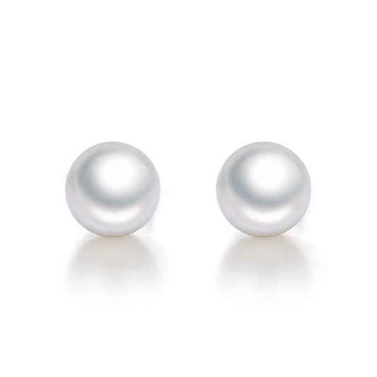 Elegant Pearl Stud Earrings
