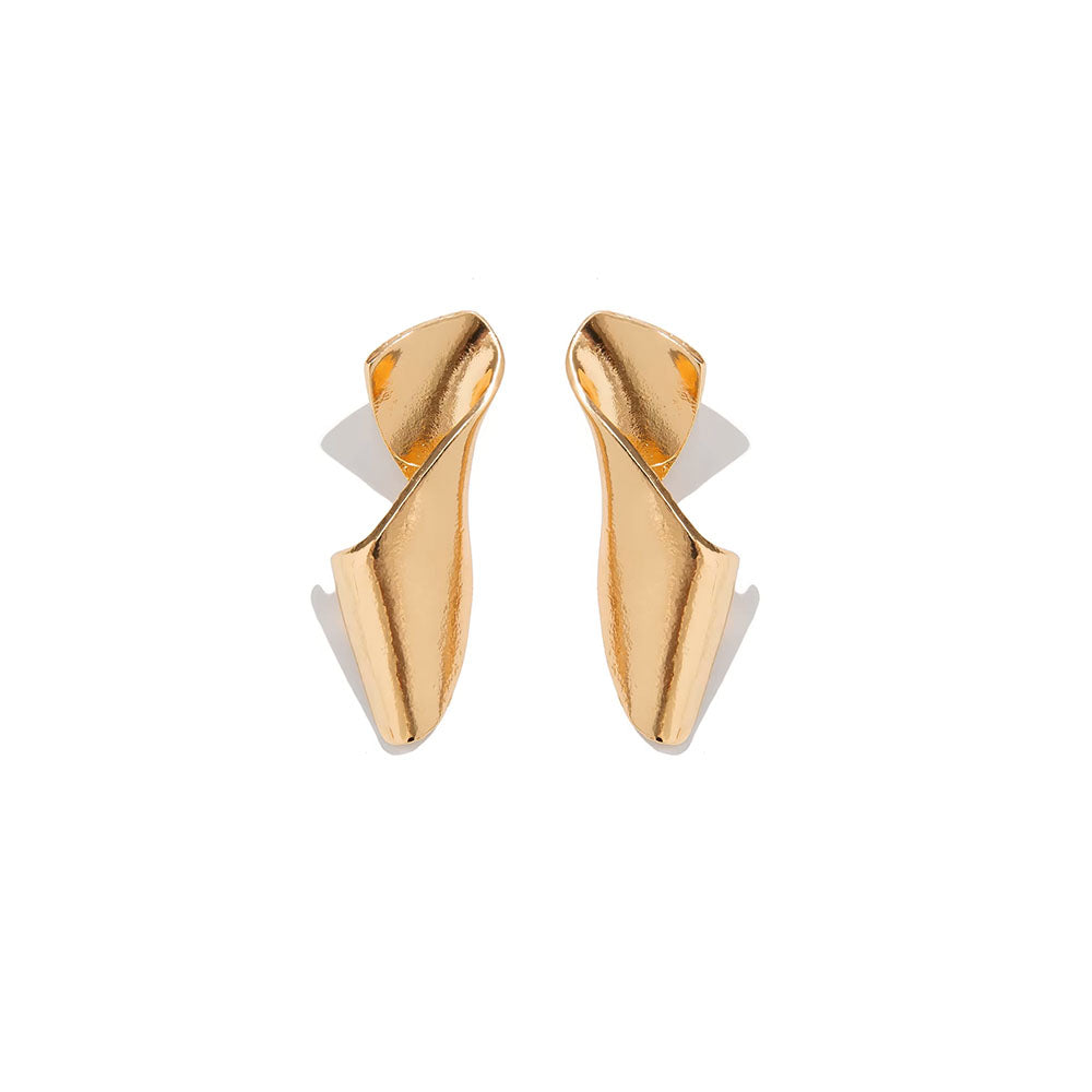 Fine Drop Earrings Gold
