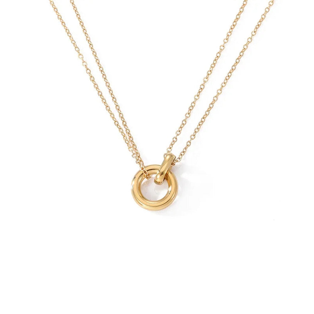 14K Gold Plated Pendant Necklace