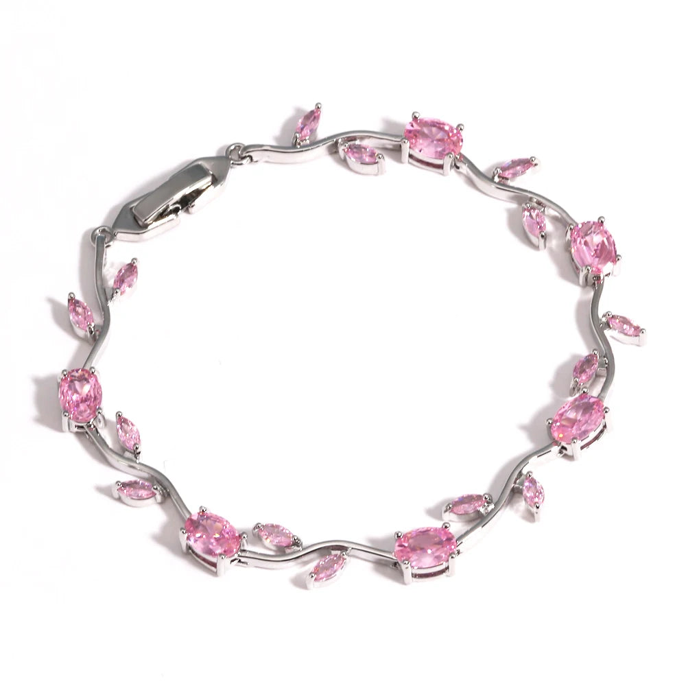 Elegant Leaf Choker Necklaces / Bracelets