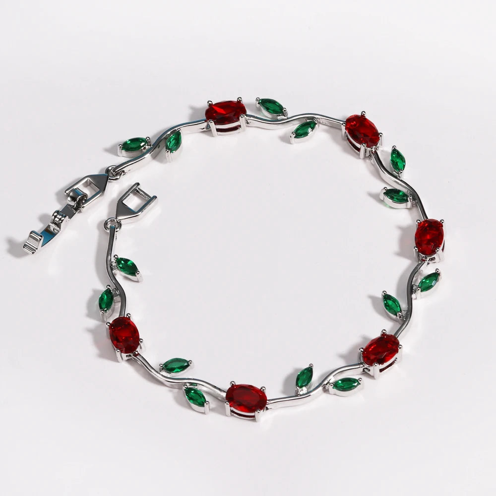Elegant Leaf Choker Necklaces / Bracelets