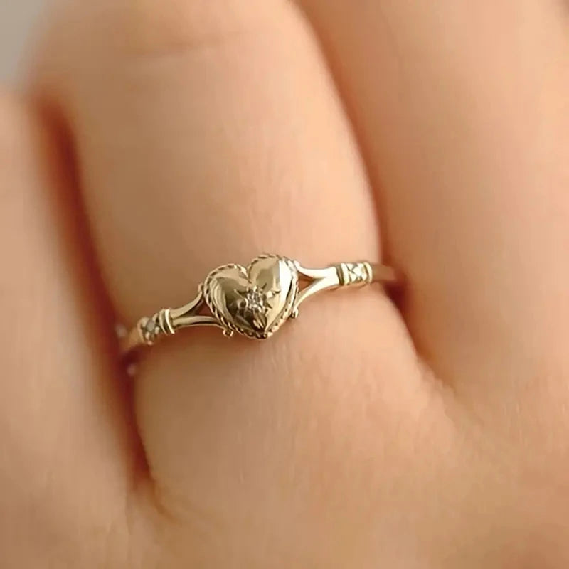 Elegant Heart Ring