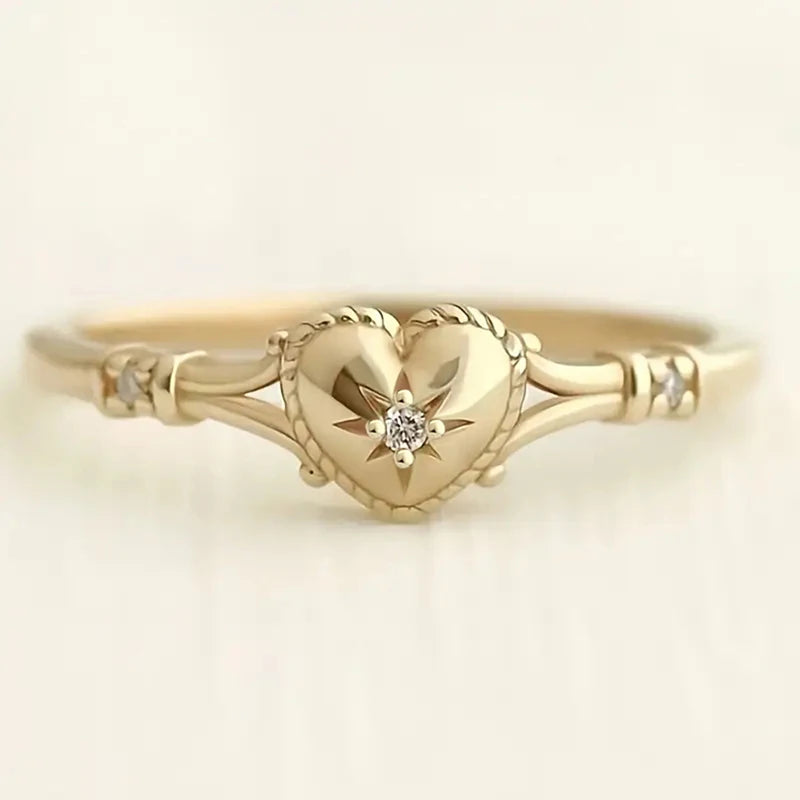 Elegant Heart Ring