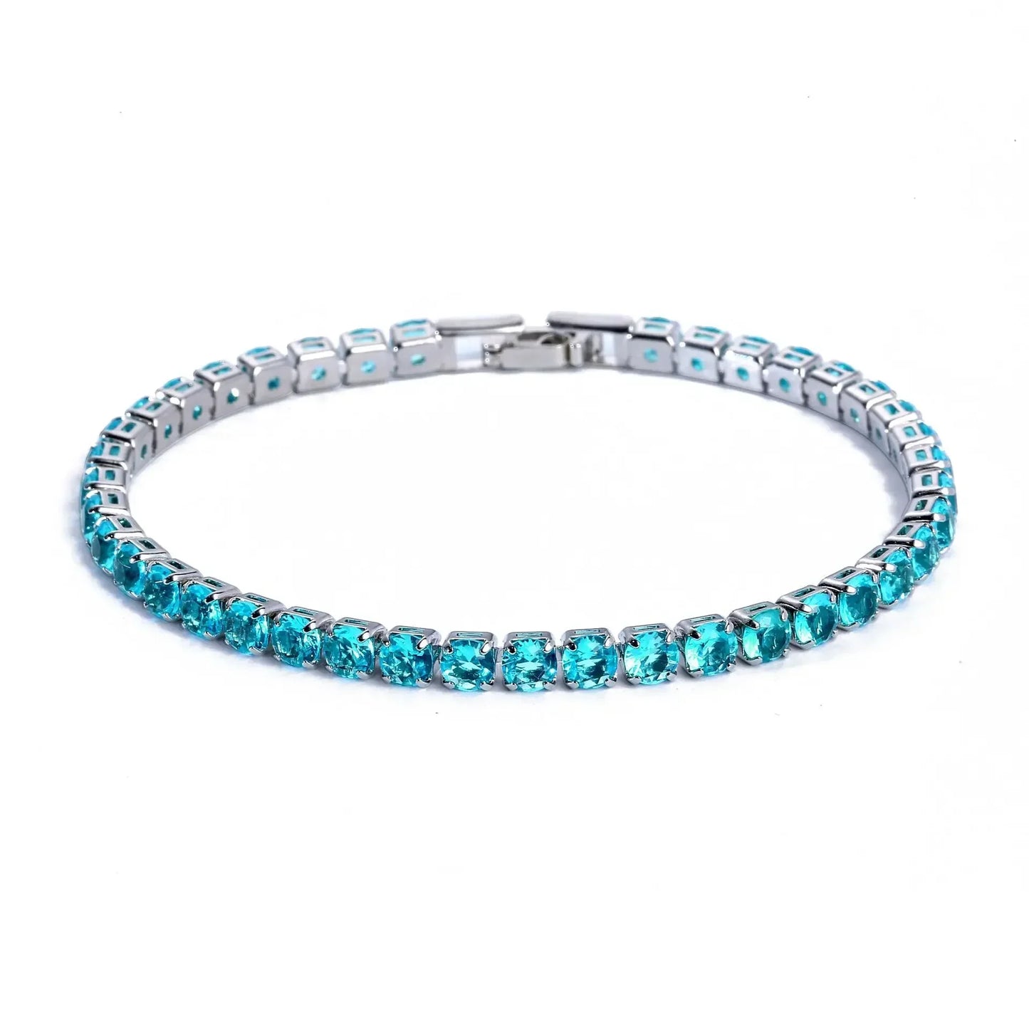 Classic Silver Gold Tennis Bracelets