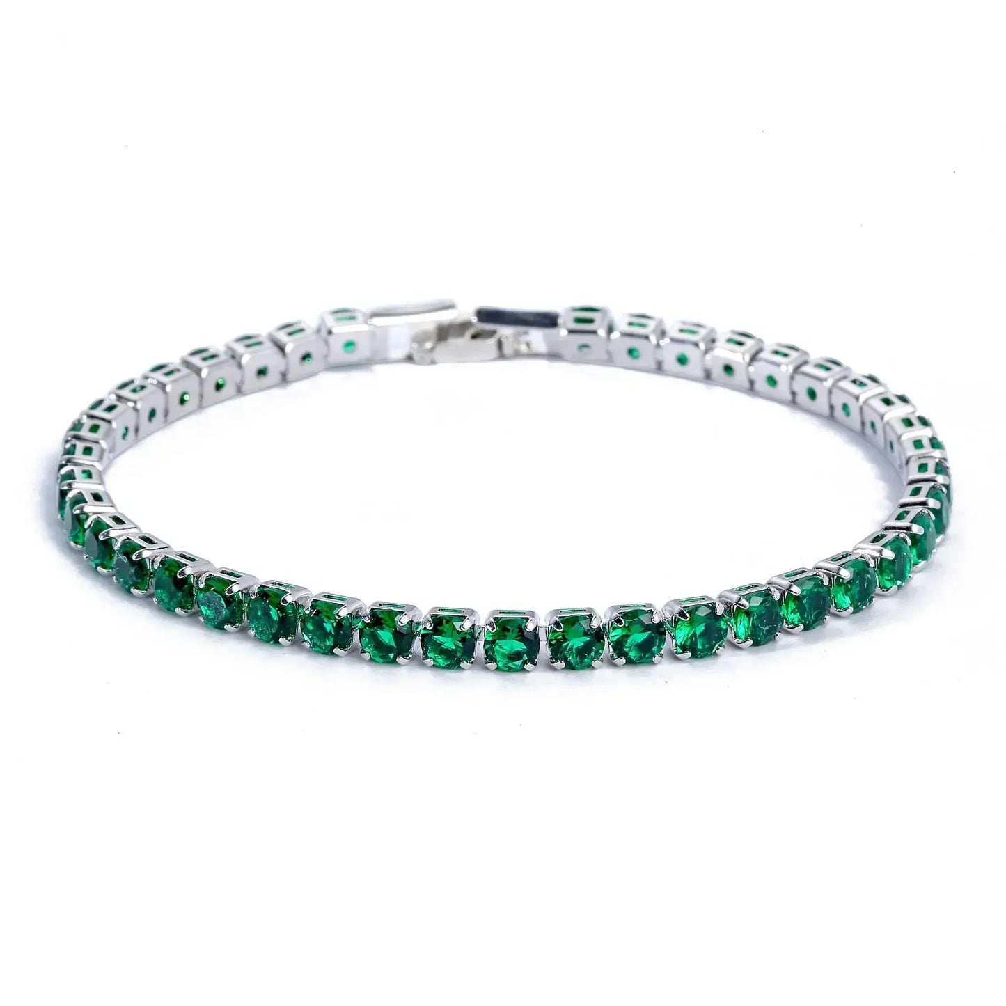 Classic Silver Gold Tennis Bracelets