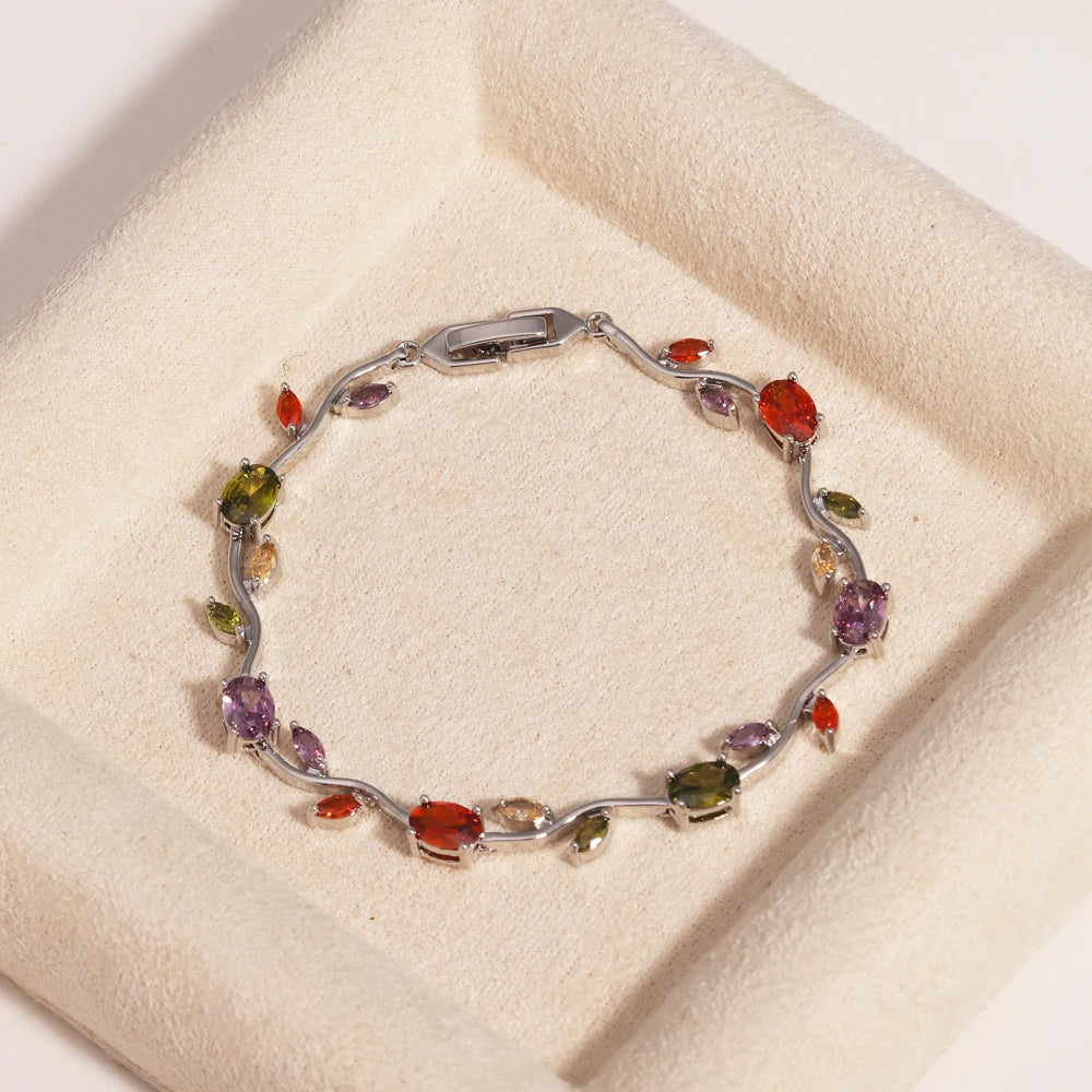 Elegant Leaf Choker Necklaces / Bracelets