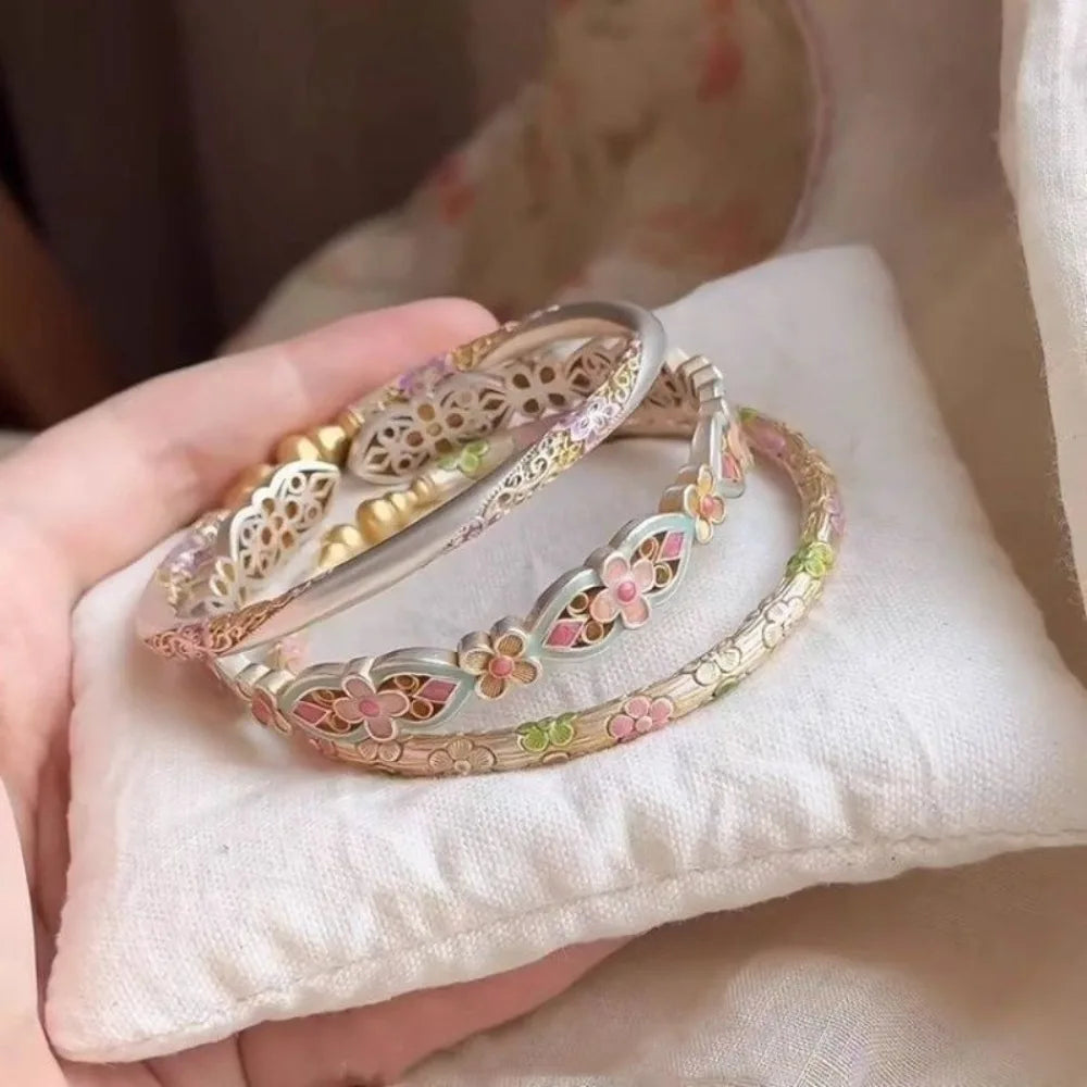 Ethnic Cuff Bangle Bracelet