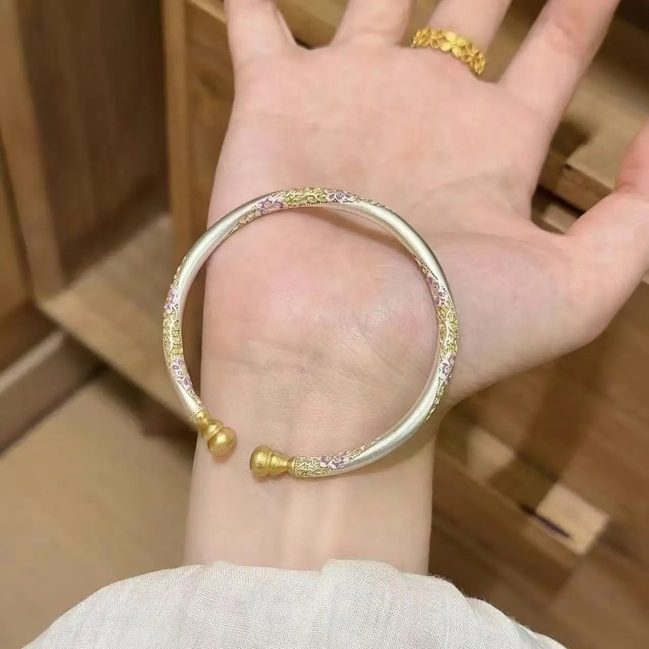 Ethnic Cuff Bangle Bracelet