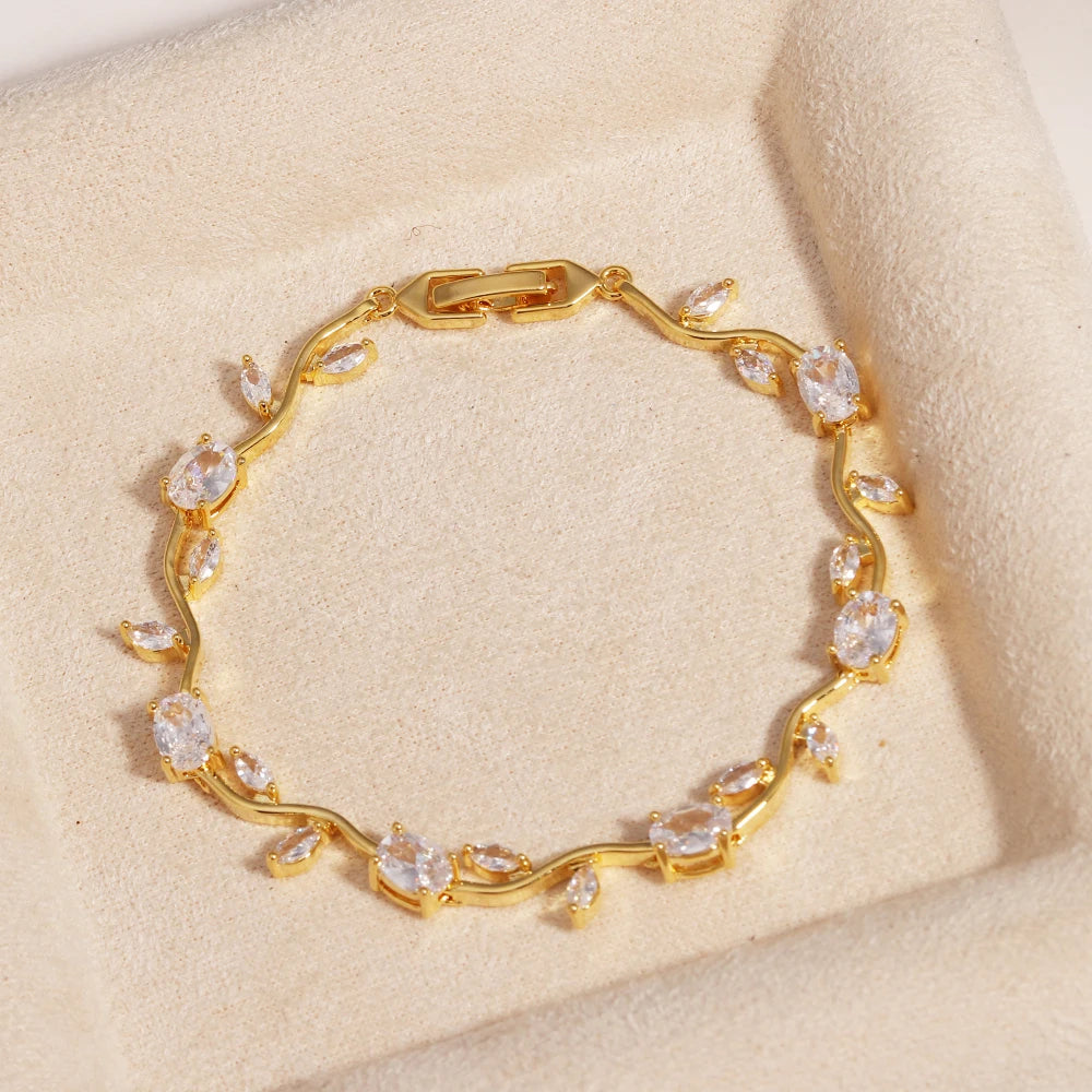 Elegant Leaf Bracelets