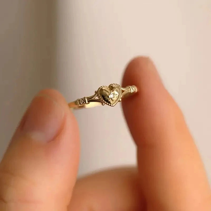 Elegant Heart Ring
