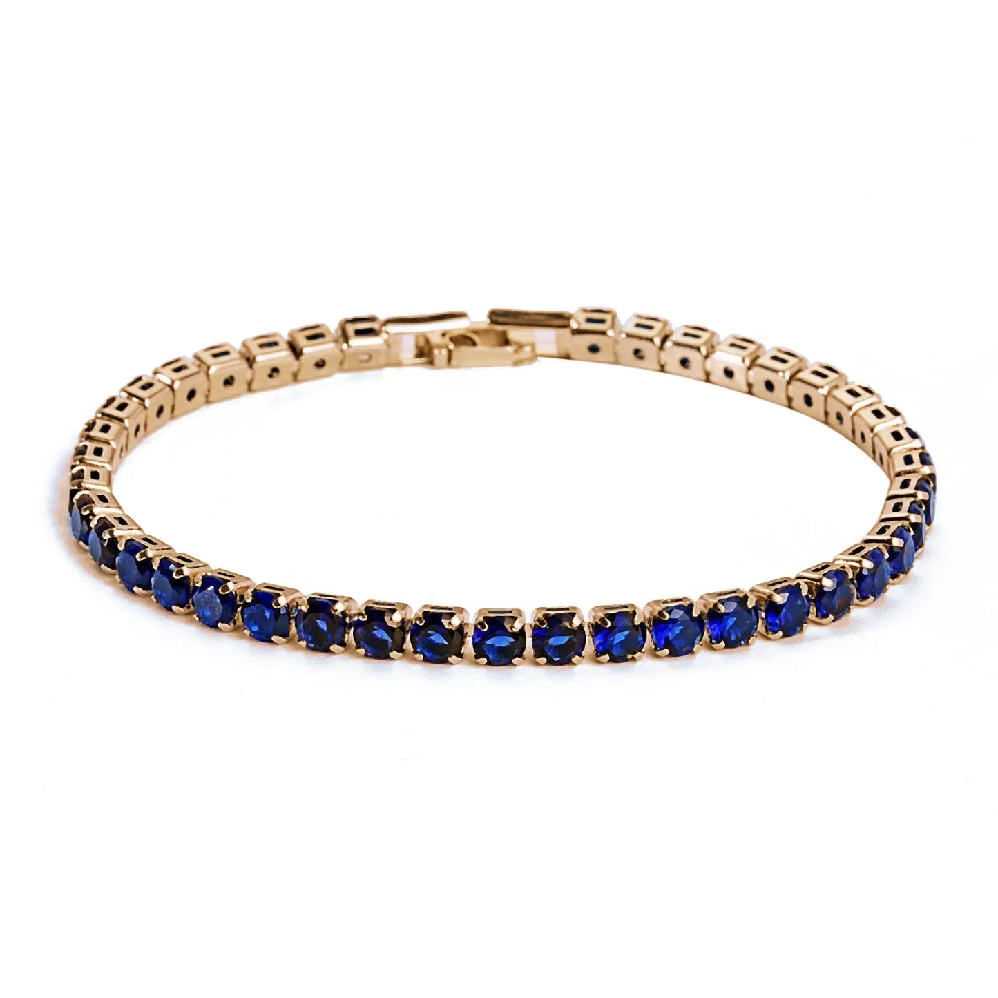 Classic Silver Gold Tennis Bracelets