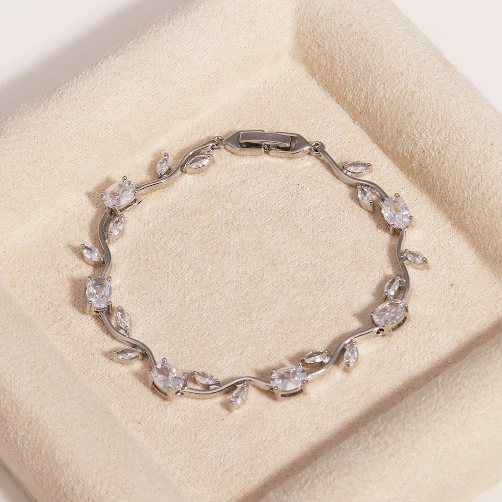 Elegant Leaf Bracelets