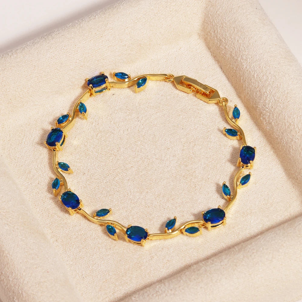 Elegant Leaf Bracelets