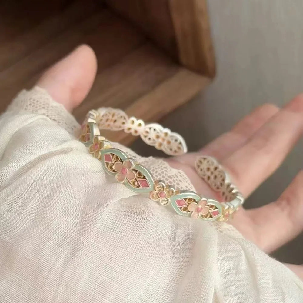 Ethnic Cuff Bangle Bracelet