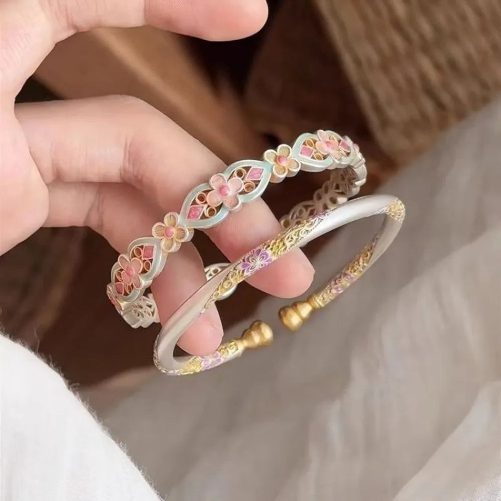 Ethnic Cuff Bangle Bracelet