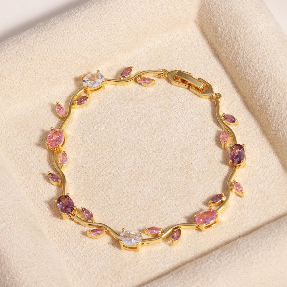 Elegant Leaf Choker Necklaces / Bracelets
