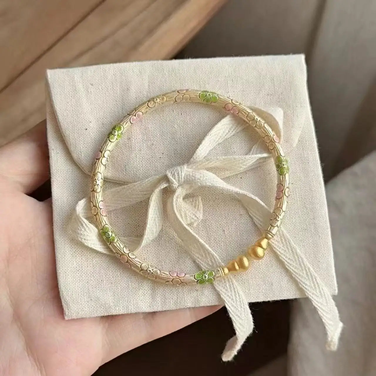 Ethnic Cuff Bangle Bracelet