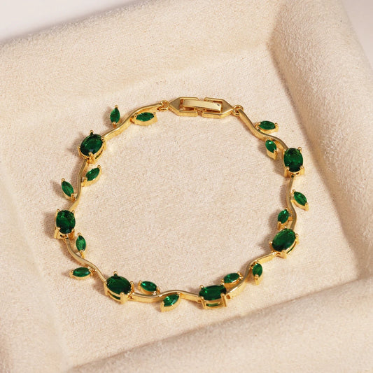 Elegant Leaf Bracelets