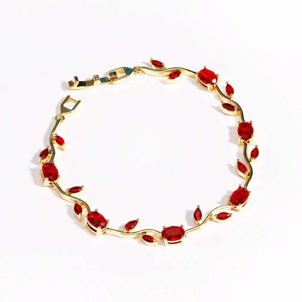 Elegant Leaf Bracelets